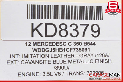 10-17 Mercedes W204 C350 E350 Sirius Satellite Radio Receiver Module Unit OEM