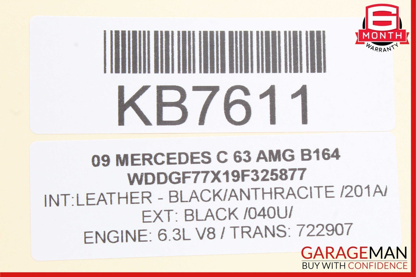 08-11 Mercedes W204 C63 AMG C350 AC A/C Heater Climate Control OEM