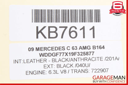 08-11 Mercedes W204 C63 AMG C350 AC A/C Heater Climate Control OEM