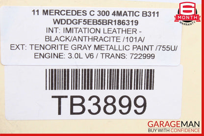 08-17 Mercedes C250 SLK250 E350 Front Right Spindle Knuckle Hub Bearing RWD
