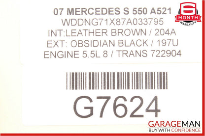 07-13 Mercedes W221 S400 S550 Front Right Side Seat Control Module Unit OEM