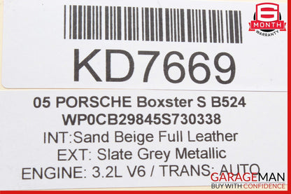 97-05 Porsche Boxster S Carrera 996 Rear Left or Right Lower Control Arm Track