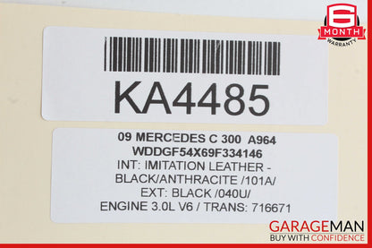 08-11 Mercedes W204 C300 Front Right Side Exterior Door Handle OEM