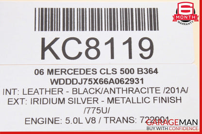06-11 Mercedes W219 CLS500 E500 Rear AC Climate Control Switch 2118300285 OEM