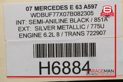07-09 Mercedes CLS63 E63 ML63 AMG Fuel Pump Motor Controller Module Unit