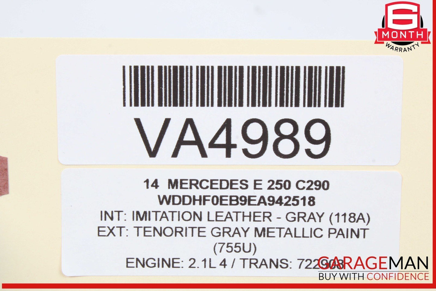 08-20 Mercedes W212 E250 C300 Front Right Side Seat Control Module Unit OEM