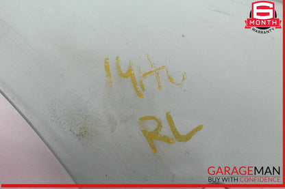 12-18 Audi A6 S6 Rear Left Driver Side Door Window Glass OEM