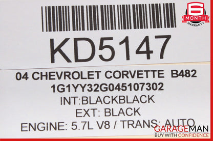 97-04 Chevy Corvette C5 Right Passenger Side Engine Motor Valve Cover