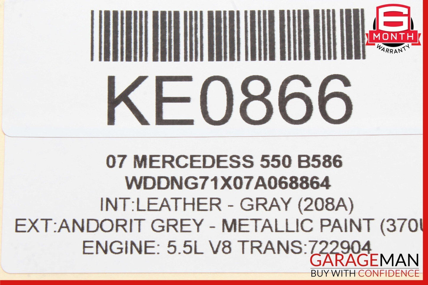 07-13 Mercedes W221 S550 Rear Left Side Door Window Switch Control Trim Gray OEM
