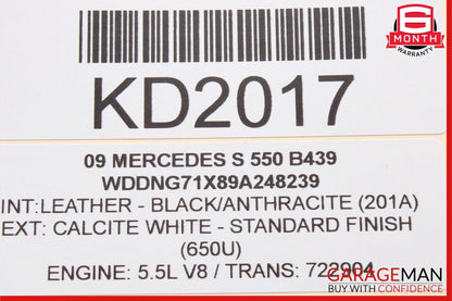 07-13 Mercedes W221 S550 S400 Rear Right or Left Side Door Control Module OEM