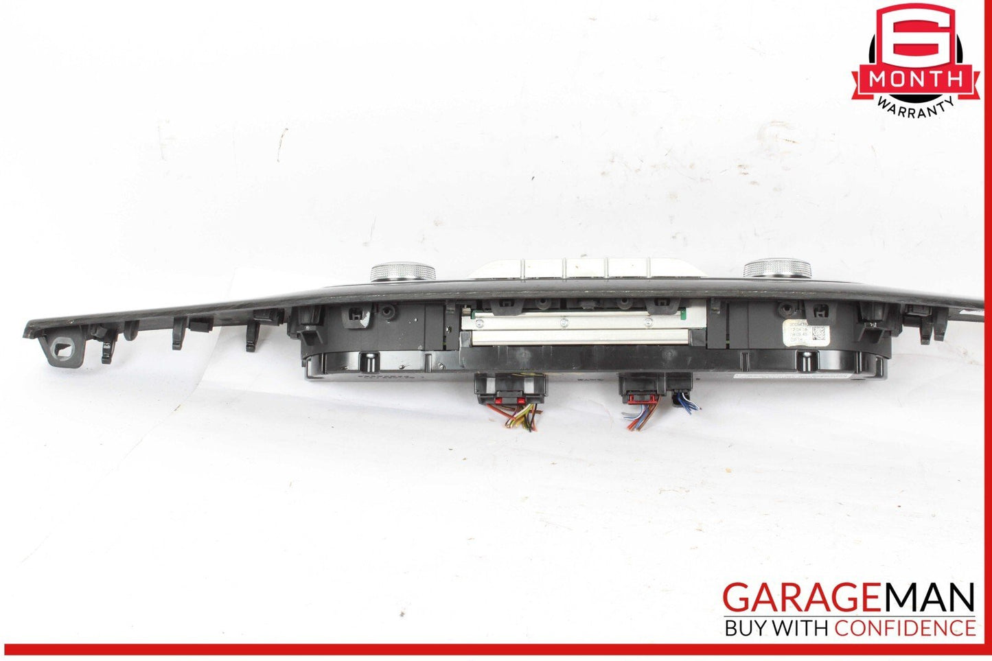 17-19 Audi Q7 Dash Center AC A/C Heater Climate Control Switch w/ Panel Trim OEM