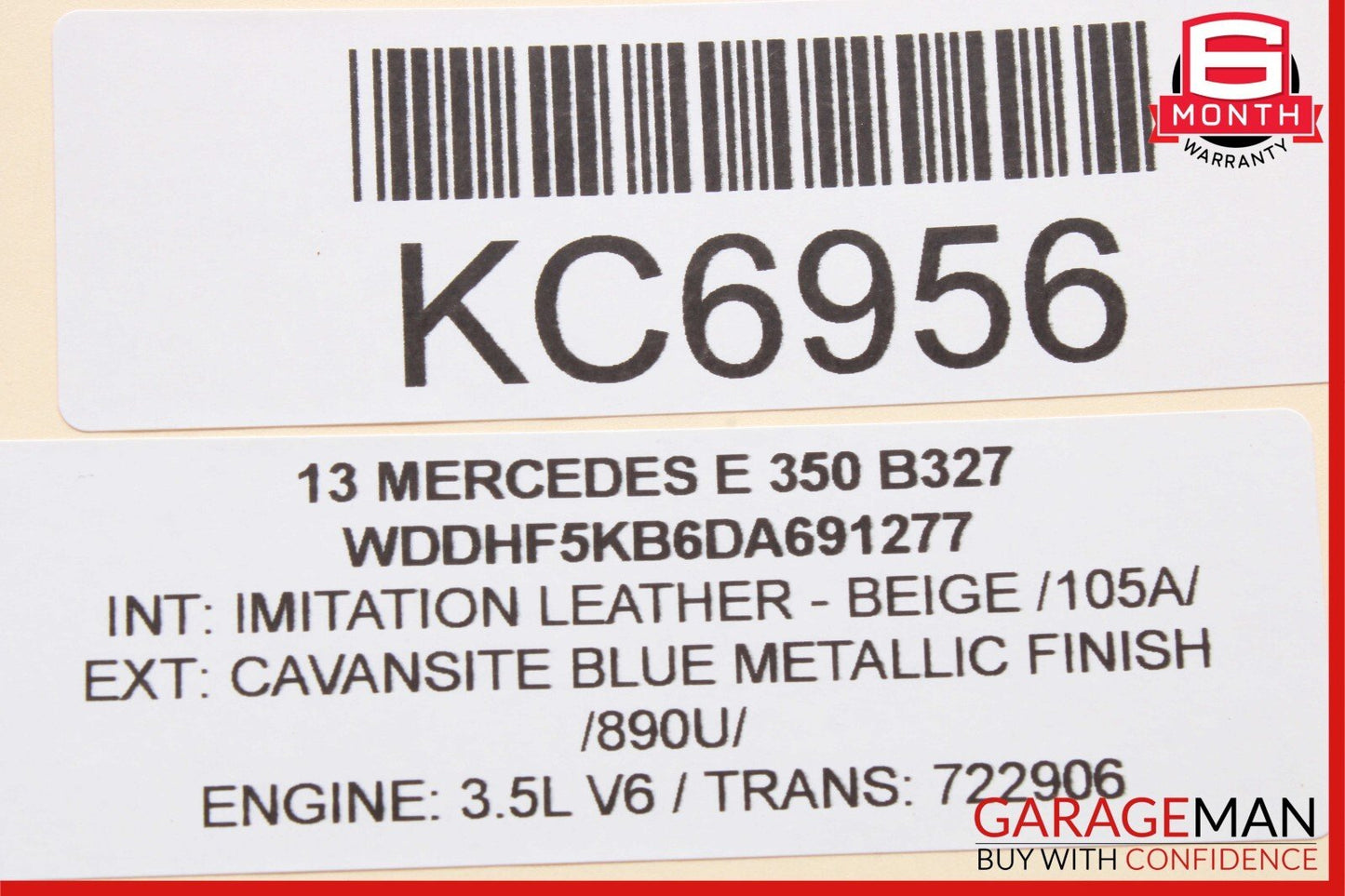 12-15 Mercedes W204 C350 E350 ECU Engine Control Module Unit 2769005000 OEM