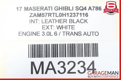 14-17 Maserati Ghibli Rear Left / Right Side Suspension Control Arm Bar Link