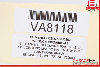 07-14 Mercedes W221 S550 CL550 AC A/C Climate Control Switch Dual Zone OEM