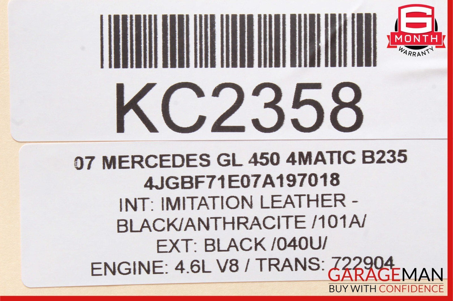 06-12 Mercedes CLS550 GL450 CL550 E350 Front Right Side Bumper Fog Light Lamp