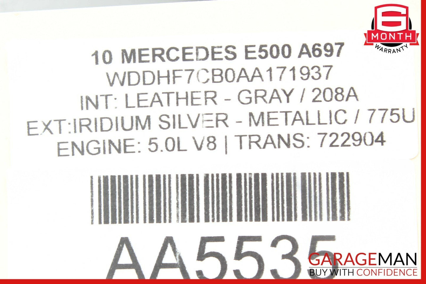 10-16 Mercedes W212 E500 Speedometer Odometer Instrument Cluster Gauge OEM