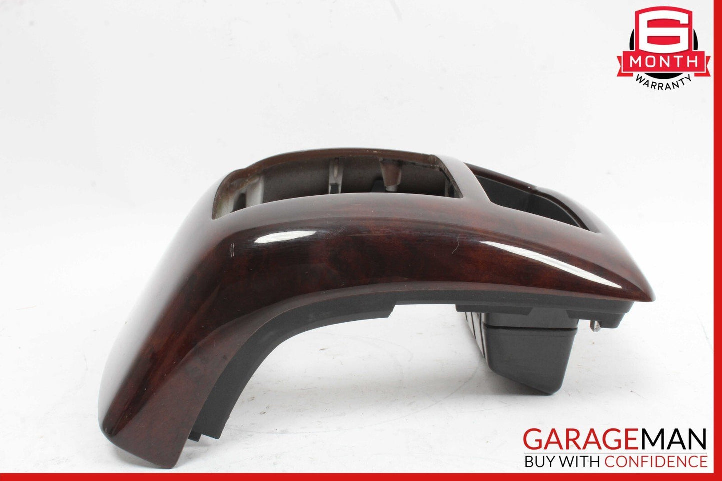 07-13 Mercedes W221 S550 S63 AMG Center Console Rear AC Control Trim Bezel Wood