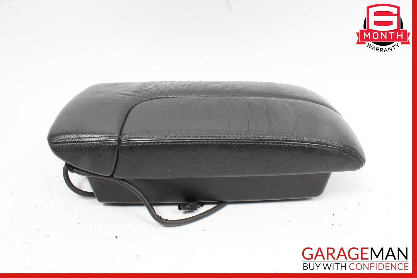 03-06 Mercedes W220 S55 AMG Front Center Console Armrest Arm Rest Assy Black