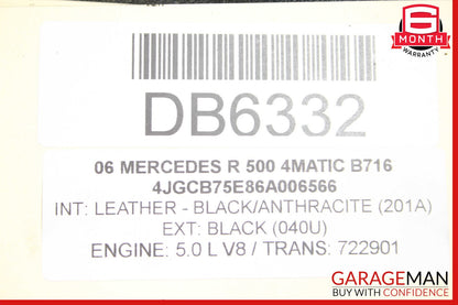 06-10 Mercedes W251 R500 R350 R320 Front Reinforcement Bar Radiator Support OEM