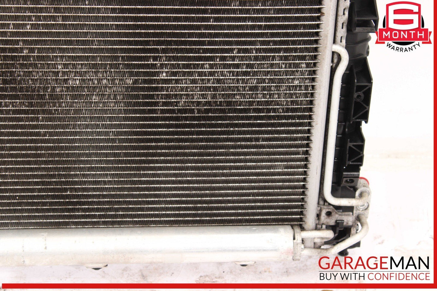 06-13 Mercedes W164 ML350 Engine Cooling Radiator AC A/C Air Condenser Assembly