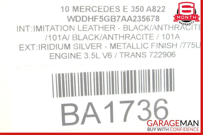 08-14 Mercedes W212 E350 C350 Rear Right Side Door Control Module OEM