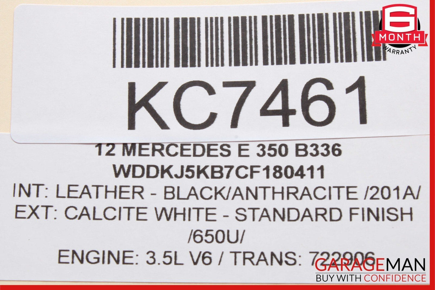 10-18 Mercedes E350 CLS550 Rear SAM Fuse Module Relay Junction Box Assembly