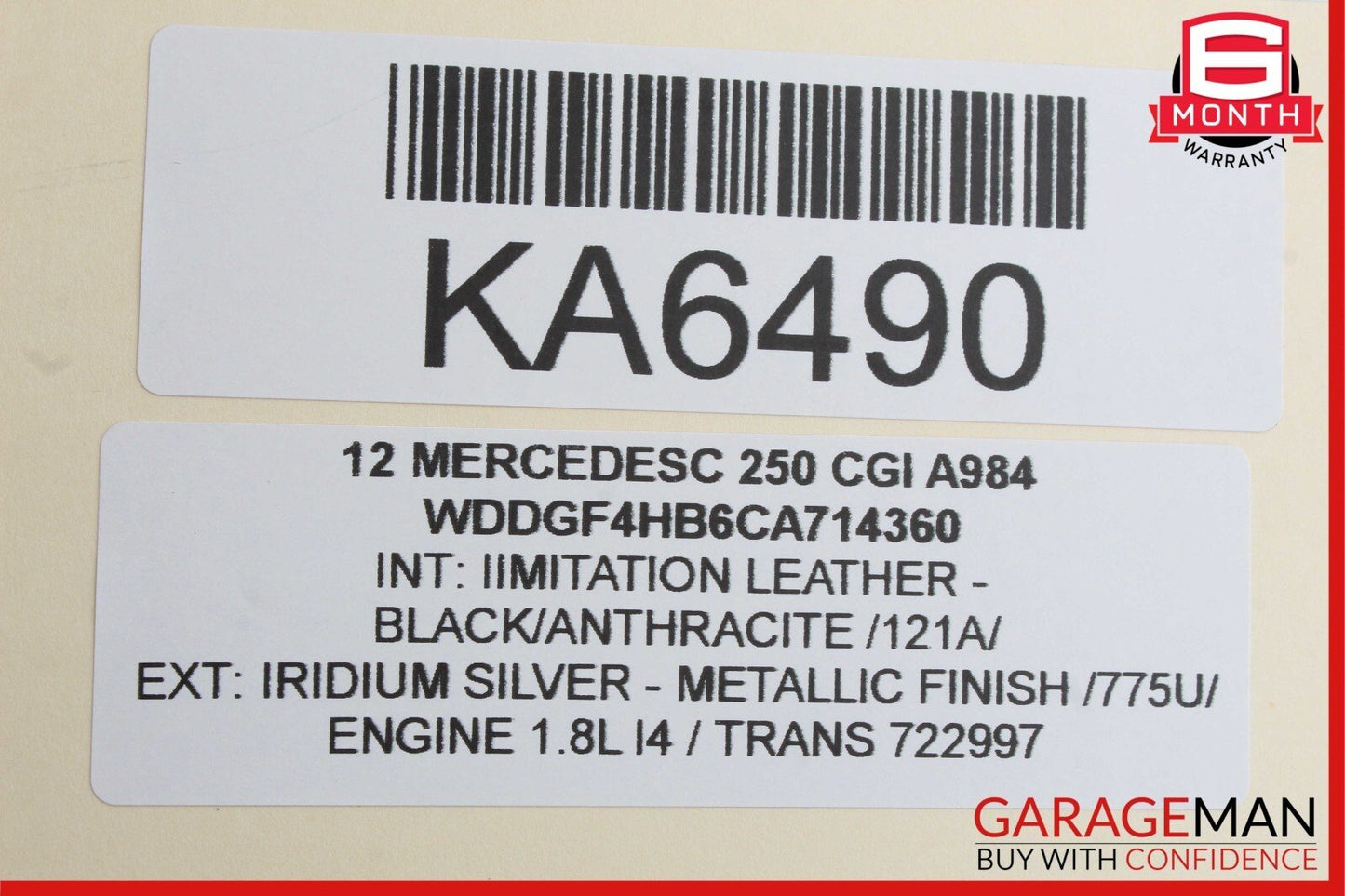 12-14 Mercedes W204 C250 M271 Power Steering Pump Reservoir Tube Hose Assembly
