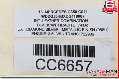 08-14 Mercedes W204 C350 C300 Rear Right Spindle Knuckle Assembly Set OEM