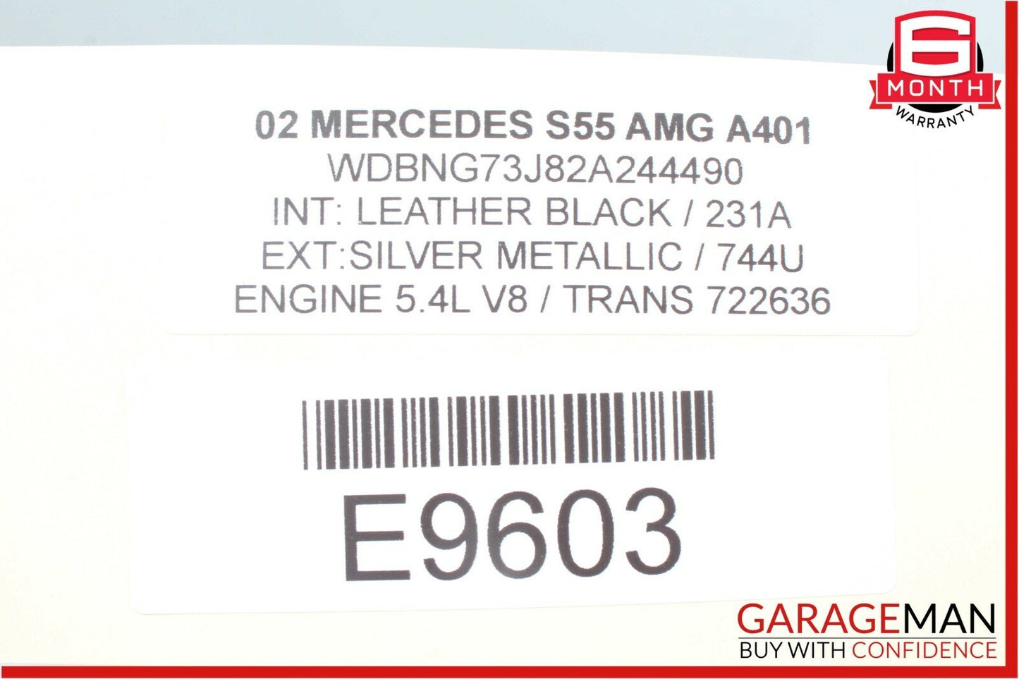 00-06 Mercedes W220 S430 S55 AMG Front Left Driver Side Door Audio Sound Speaker