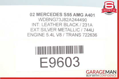 00-06 Mercedes W220 S430 S55 AMG Front Left Driver Side Door Audio Sound Speaker