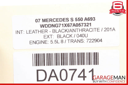 07-13 Mercedes W221 S550 CL550 Front Left Side Door Lock Latch Actuator