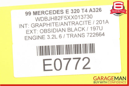 98-02 Mercedes W210 E320 E430 ABS ESP Computer Control Module 0255456332 OEM