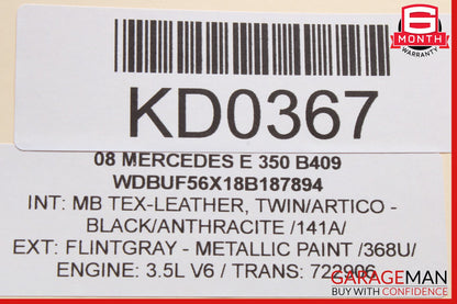 03-12 Mercedes SLK280 E350 CLS550 E320 ML500 Front Left Side Seat Control Module