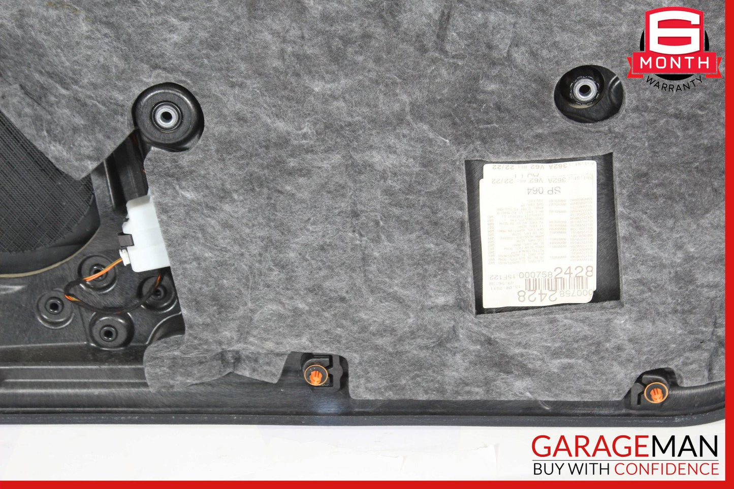 10-13 Mercedes W212 E350 E550 Front Left Driver Side Interior Door Panel OEM