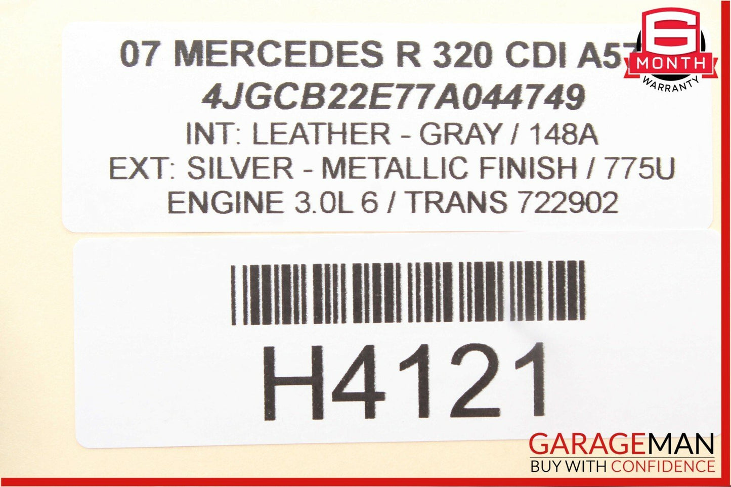06-12 Mercedes R320 GL450 ML450 Front Right Passenger Door Control Module Unit