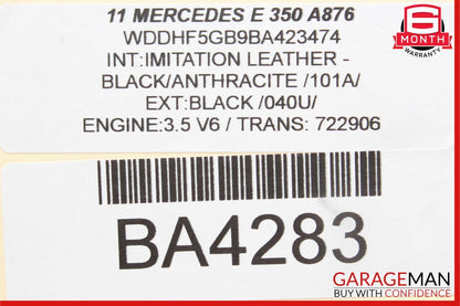 08-18 Mercedes W212 E350 C250 GLK350 CLS550 Rear Left Side Door Control Module