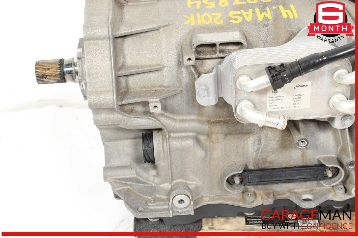14-17 Maserati Ghibli S Q4 AWD 8G Auto Trans Automatic Transmission Assy 201k