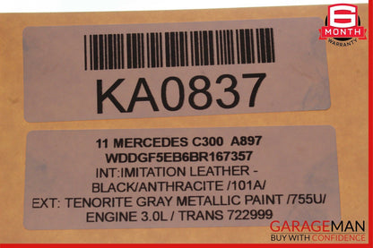 08-11 Mercedes W204 C350 C300 Speedometer Odometer Instrument Cluster Gauge