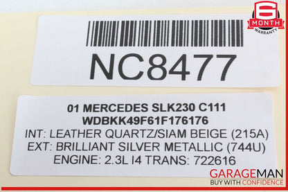 1997-2004 Mercedes-Benz SLK230 R170 Cruise Control Switch 1705450024 OEM