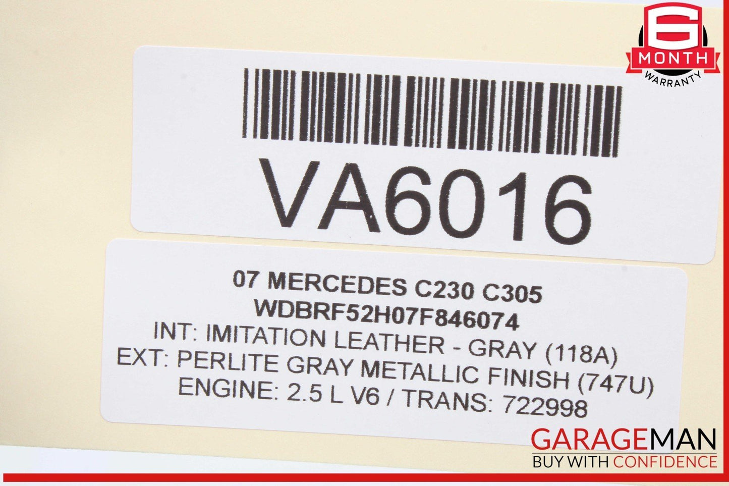 01-09 Mercedes W203 C230 CLK350 Headlight Headlamp Control Switch Gray OEM