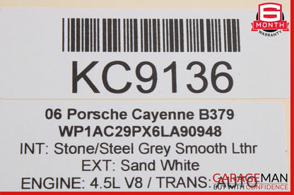 03-10 Porsche Cayenne 955 957 Rear Left Side Door Lock Latch Actuator