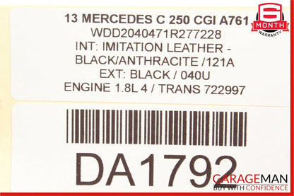08-14 Mercedes W204 C300 C250 Front Right Side Door Lock Latch Actuator OEM