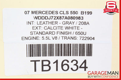 03-11 Mercedes W219 CLS550 E350 Front Right Suspension Upper Control Arm OEM