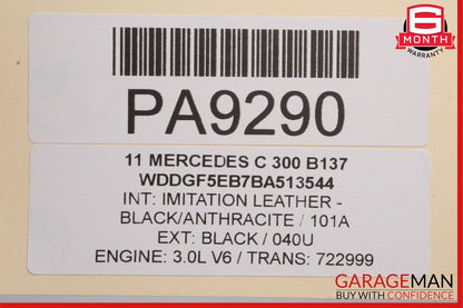 08-18 Mercedes CLS400 GLK350 C300 Engine Radiator Cooling Fan Motor Shroud Assy