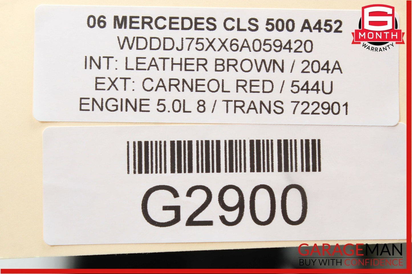 06-09 Mercedes W219 CLS500 Steering Column Control Switches Assembly Black OEM