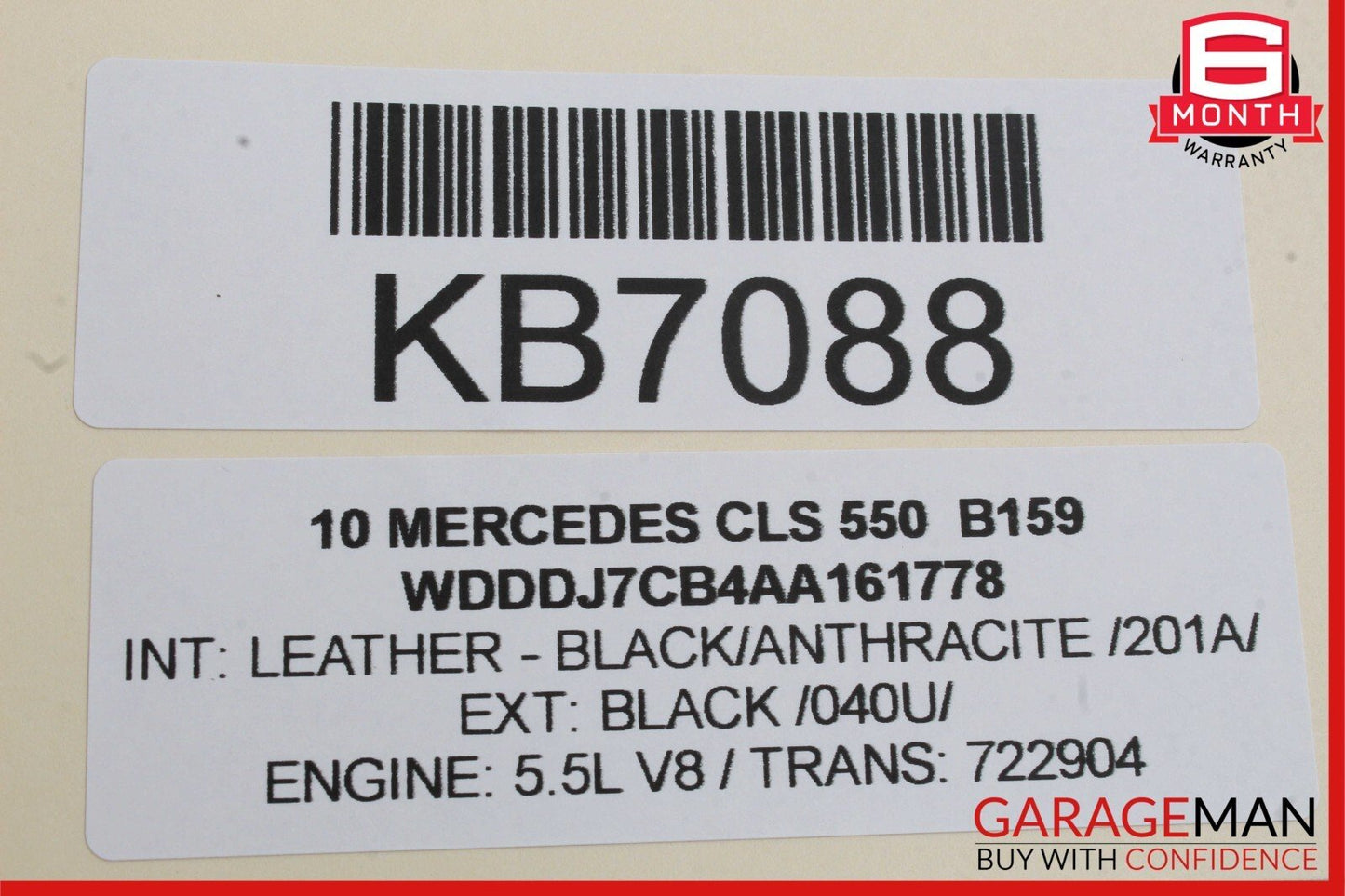 06-11 Mercedes W219 CLS550 Front or Rear Right Side Door Window Regulator Motor