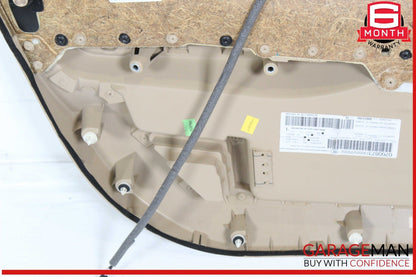 12-15 BMW X1 Front Right Passenger Side Interior Door Trim Panel OEM