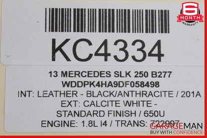 12-14 Mercedes R172 SLK250 Navigation Command Head Unit DVD CD Audio OEM