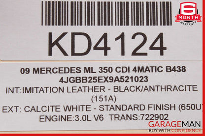 05-13 Mercedes W164 ML350 E350 Engine Oil Filter Cooler Housing 2721800210 OEM