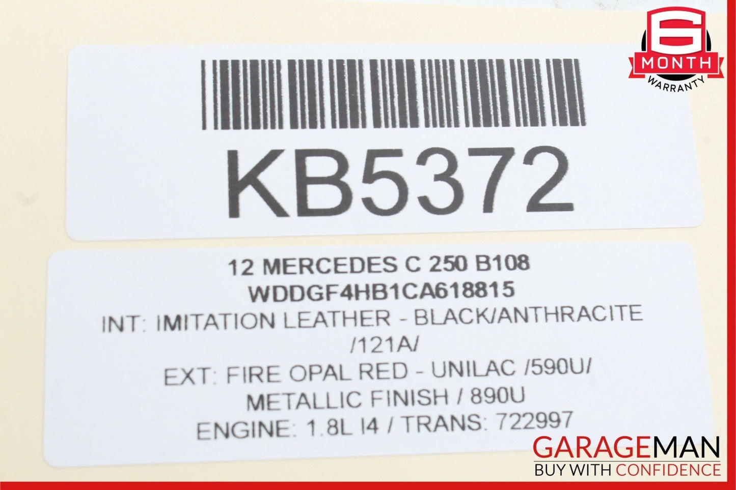 08-14 Mercedes W204 C250 C350 Front Left RWD Suspension Lower Control Arm